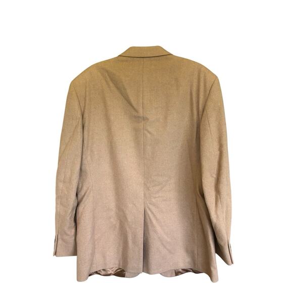 Brooks Brothers 346 100% Camel Hair Wool Tan Sport Coat Blazer  46L Long** - Picture 2 of 9